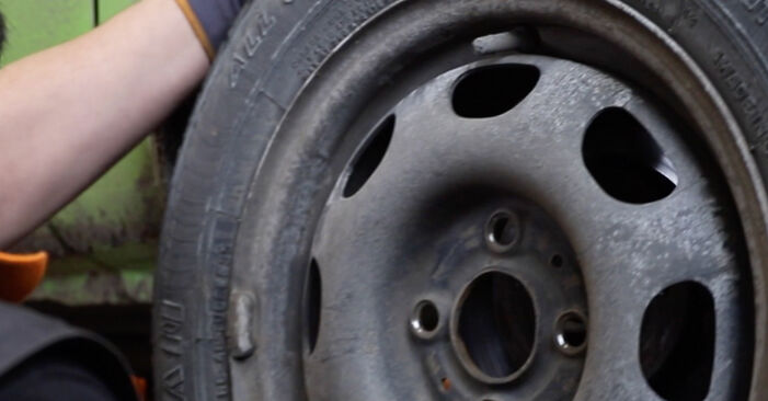 How to remove VW LUPO 1.4 TDI 2002 Brake Discs - online easy-to-follow instructions