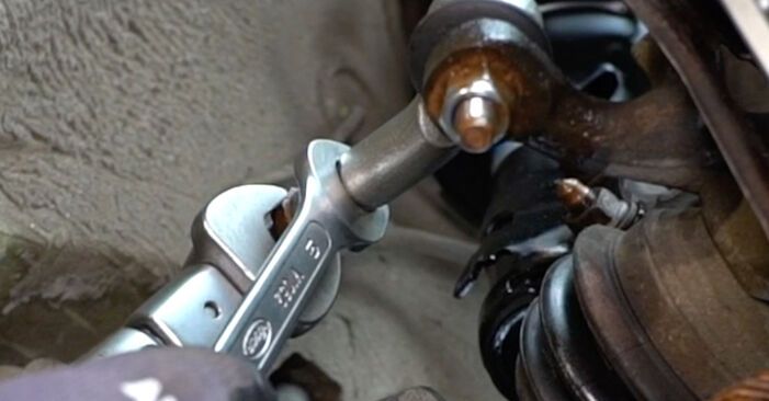 How to change Track Rod End on VW Jetta 2 1983 - free PDF and video manuals