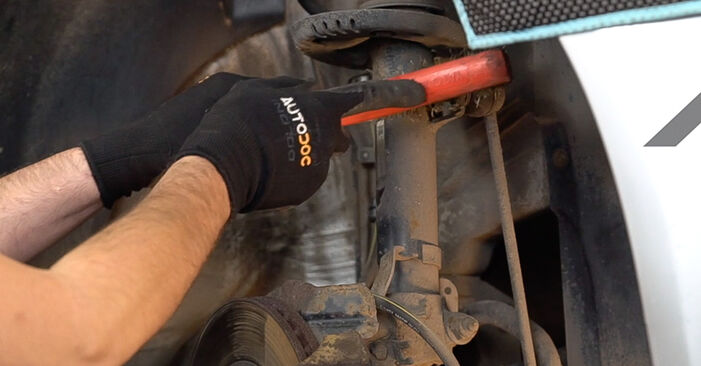 Need to know how to renew Shock Absorber on SKODA FABIA 2014? This free workshop manual will help you to do it yourself