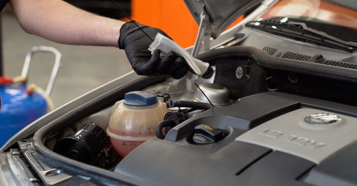 Jak wymienić Filtr oleju SKODA Rapid Hatchback (NH3) 1.2 TSI 2013 - instrukcje krok po kroku i filmiki instruktażowe