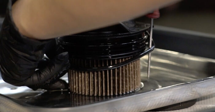 PEUGEOT 308 1.6 HDi Kraftstofffilter ersetzen: Tutorials und Video-Wegleitungen online