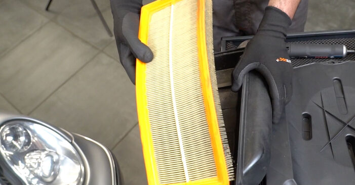Changing of Air Filter on Mercedes SLK R171 2004 won't be an issue if you follow this illustrated step-by-step guide