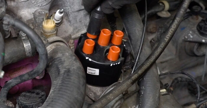 How to remove VW CADDY 1.6 D 1983 Ignition Leads - online easy-to-follow instructions