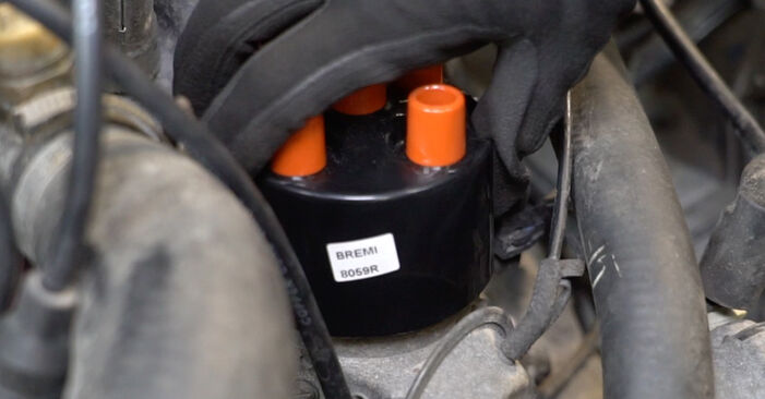 How to remove VW VENTO 1.6 1995 Distributor Cap - online easy-to-follow instructions