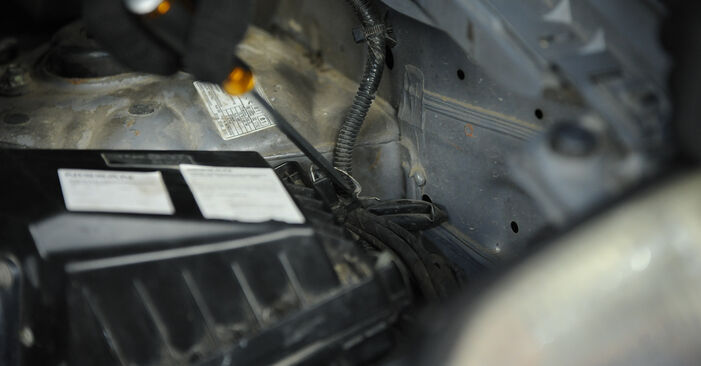 Wie man Kraftstofffilter beim Nissan Cabstar F22 1982 wechselt - Gratis PDF- und Video-Tutorials
