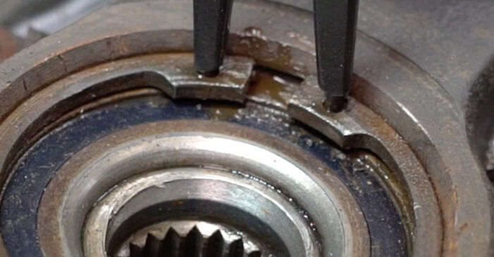 Changing of Wheel Bearing on Opel Corsa S93 2001 won't be an issue if you follow this illustrated step-by-step guide