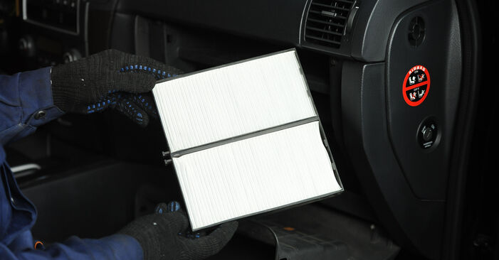 2011 Kia Sportage 2 2.0 CRDi 4WD Filtr powietrza kabinowy instrukcja wymiany krok po kroku