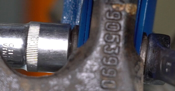 Wie schmierig ist es, selber zu reparieren: Radlager beim Opel Corsa Classic 1.8 2000 wechseln – Downloaden Sie sich Bildanleitungen