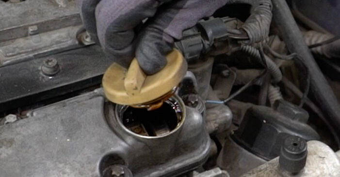 How to change Oil Filter on Opel Kadett D 1979 - free PDF and video manuals