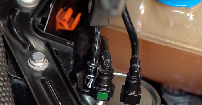 Stufenweiser Leitfaden zum Teilewechsel in Eigenregie von FIAT Bravo II Kastenwagen (198) 2014 1.6 JTD Multijet (198AXH1B) Kraftstofffilter