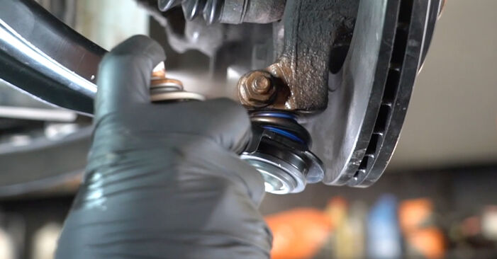 Changing of Control Arm on AUDI COUPE (89, 8B) 1996 won't be an issue if you follow this illustrated step-by-step guide