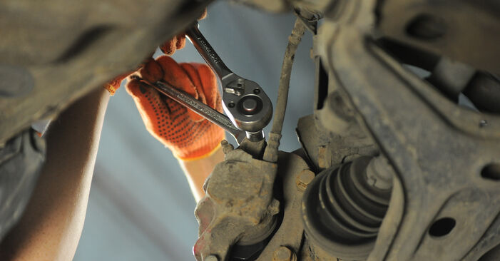 DIY replacement of Brake Pads on AUDI COUPE (89, 8B) 2.0 1993 is not an issue anymore with our step-by-step tutorial