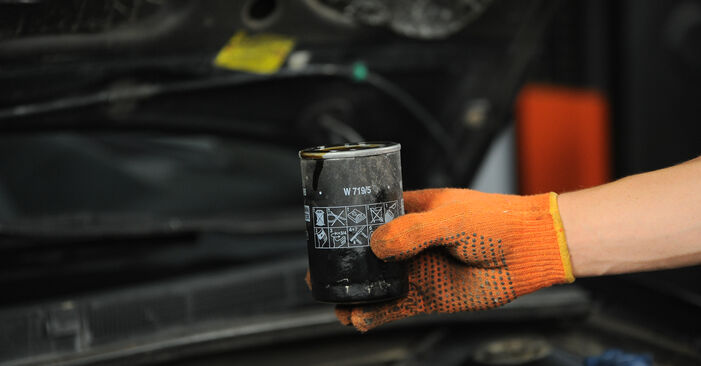 Need to know how to renew Oil Filter on AUDI 100 1989? This free workshop manual will help you to do it yourself