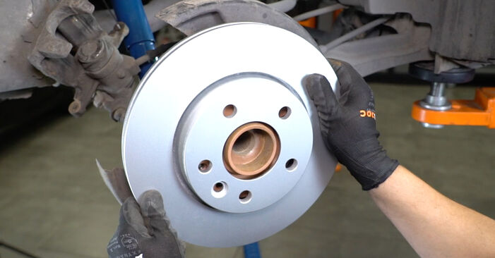 How to change Brake Discs on Touareg 7L 2002 - free PDF and video manuals