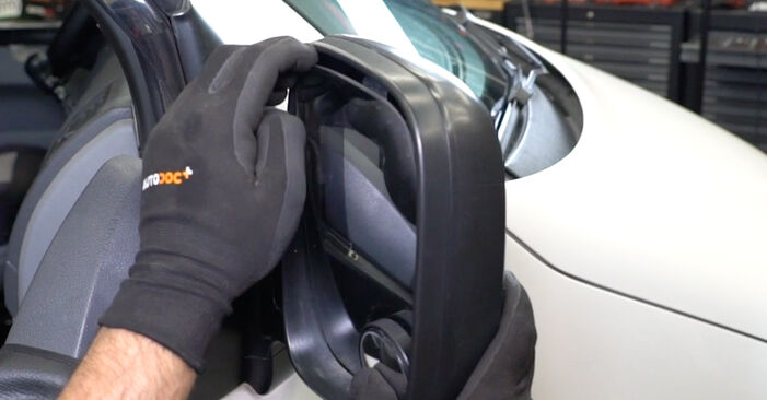 Πώς να αντικαταστήσετε VW MULTIVAN Κρύσταλλο Καθρέφτη - εγχειρίδια βήμα προς βήμα και οδηγοί βίντεο