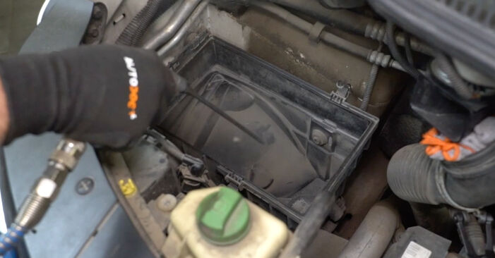 2010 VW T5 Burtowy Ciężarówka 2.5 TDI Filtr powietrza instrukcja wymiany krok po kroku