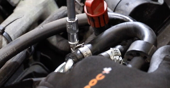 Trinn-for-trinn anbefalinger for hvordan du kan bytte Mercedes S204 2012 C 250 CDI 2.2 (204.203) Drivstoffilter selv