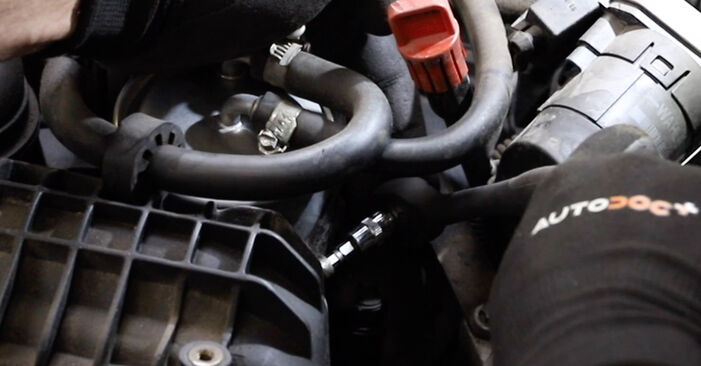 Changing Fuel Filter on MERCEDES-BENZ SPRINTER 3-t Bus (906) 216 CDI 2.2 (906.711, 906.713) 2009 by yourself
