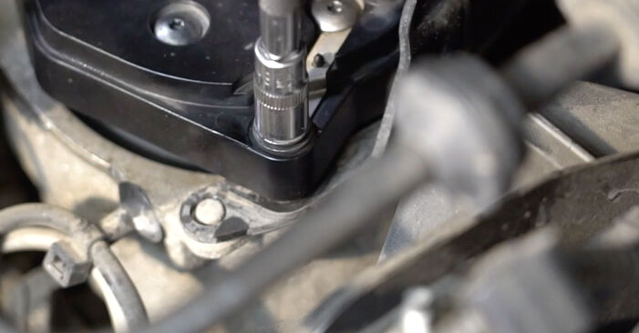 Hvordan bytte FORD Fiesta Mk6 Van 1.25 2023 Drivstoffilter selv – veiledning på nettet