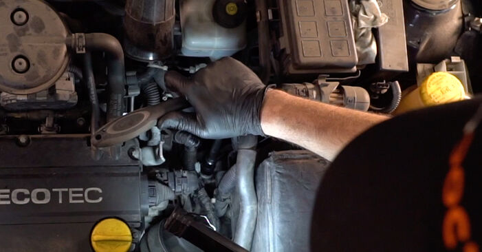Wie man OPEL INSIGNIA 2.8 V6 Turbo OPC 4x4 (68) 2012 Getriebeöl und Verteilergetriebeöl austauscht - Eingängige Anweisungen online