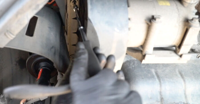 How to change Poly V-Belt on Ford Transit Connect Estate 2013 - free PDF and video manuals