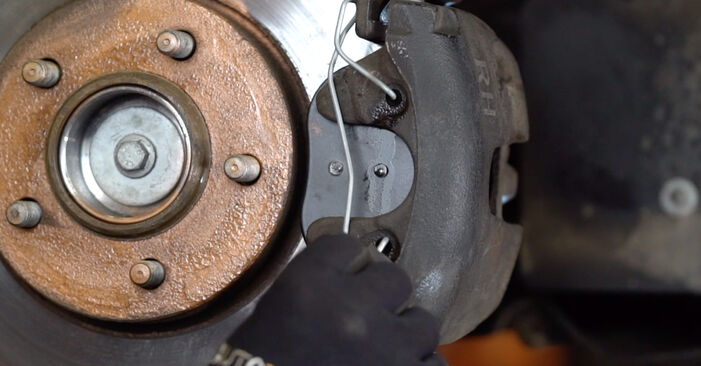 How to replace FORD ECOSPORT 1.0 EcoBoost 2012 Brake Pads - step-by-step manuals and video guides
