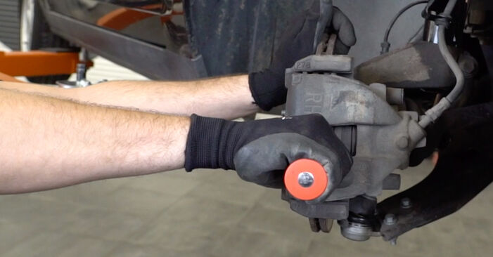 How to remove FORD C-MAX 1.8 2007 Brake Pads - online easy-to-follow instructions