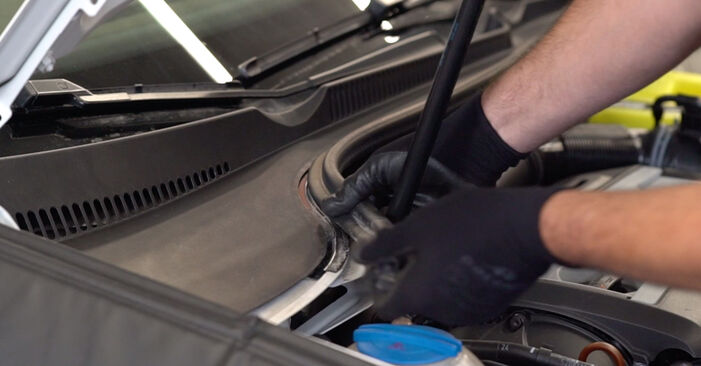 Смяна на VW CADDY 1.4 TGI CNG Тампон Макферсон: онлайн ръководства и видео уроци