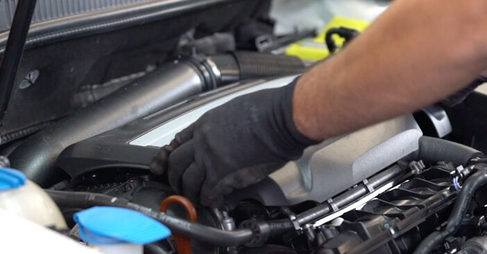 Wie man Zündkerzen beim VW Beetle Cabrio 2011 wechselt - Gratis PDF- und Video-Tutorials