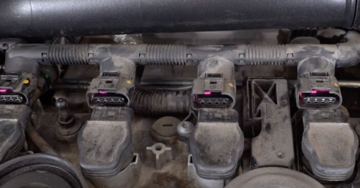 VW TRANSPORTER Uždegimo ritė keitimas: nemokamos remonto instrukcijos