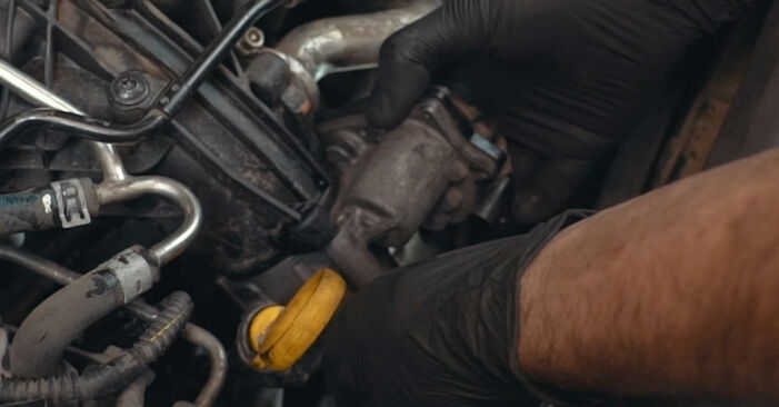 Смяна на VW Passat NMS 3.6 FSI 2013 Термостат: безплатни наръчници за ремонт