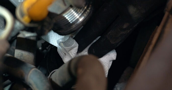 Hvordan skifte VW CADDY 2011 Termostat trinn–for–trinn veiledning