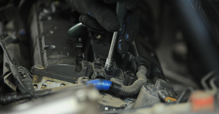 206 Hatchback (2A/C) 1.6 16V 2009 Spark Plug DIY replacement workshop manual
