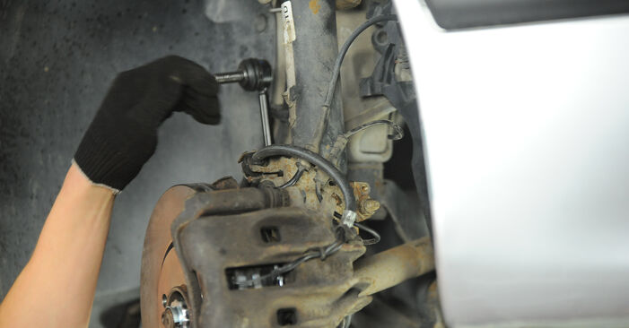Wie lange braucht der Teilewechsel: Stoßdämpfer am Peugeot 406 Kombi 2004 - Einlässliche PDF-Wegleitung