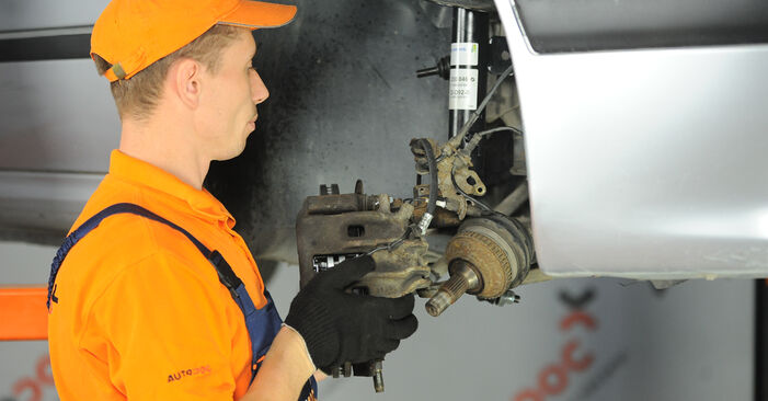 Wie kompliziert ist es, selbst zu reparieren: Domlager am Peugeot 406 Kombi 2.0 HDi 110 2002 ersetzen – Laden Sie sich illustrierte Wegleitungen herunter