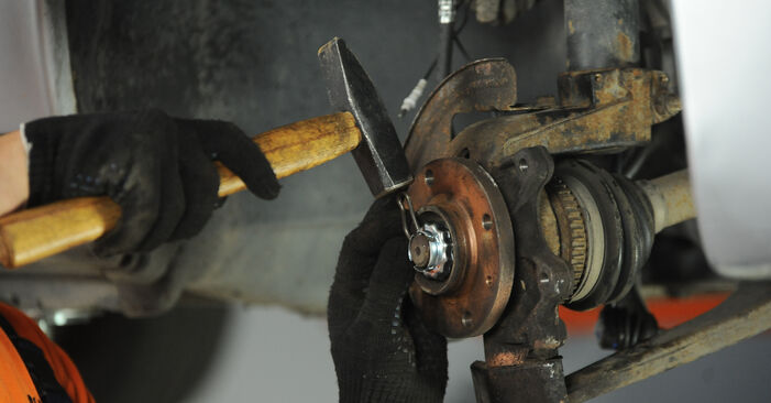 206 Saloon 1.4 2018 Wheel Bearing DIY replacement workshop manual