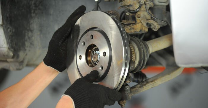 How to remove PEUGEOT 205 1.1 1987 Wheel Bearing - online easy-to-follow instructions