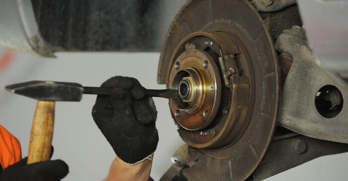 How to change Wheel Bearing on PEUGEOT Partner Origin Van (G_) 2012 - tips and tricks