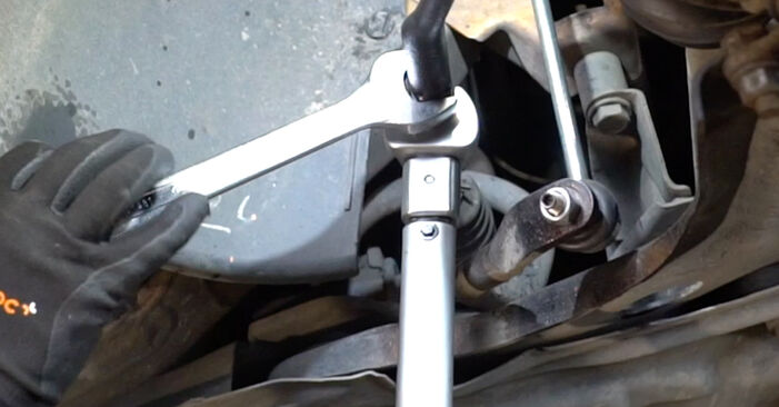 How to change Track Rod End on PEUGEOT 207 SW Kasten / Kombi (WK_) 2007 - free PDF and video manuals