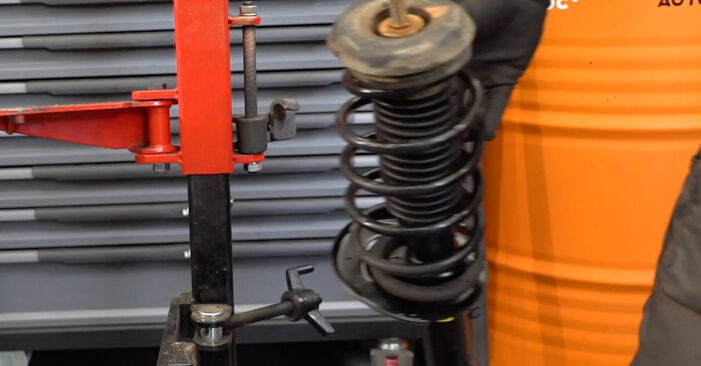 How to change Shock Absorber on PEUGEOT 304 (_04M_) 1969 - free PDF and video manuals
