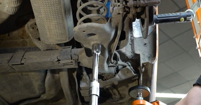 Changing Shock Absorber on PEUGEOT 207 SW (WK_) 1.4 2010 by yourself