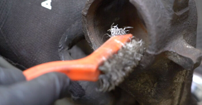Wie kompliziert ist es, selbst zu reparieren: Radlager am PEUGEOT 207 Van 1.4 2013 ersetzen – Laden Sie sich illustrierte Wegleitungen herunter