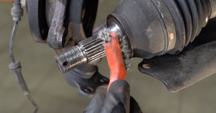 Schrittweise Anleitung zum eigenhändigen Ersatz von Peugeot 308 SW 2012 1.6 HDi Radlager