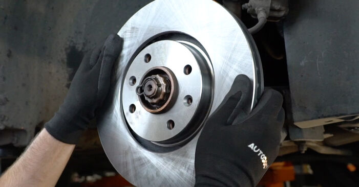 Wie man Bremsscheiben beim Peugeot Partner K9 2008 wechselt - Gratis PDF- und Video-Tutorials