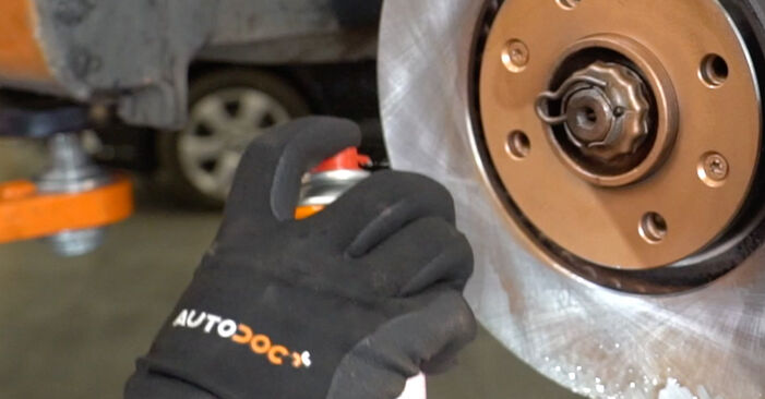 How to change Brake Discs on PEUGEOT 207 Saloon 2011 - tips and tricks