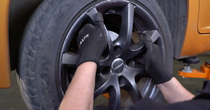 How to remove PEUGEOT 308 1.6 HDi 2012 Brake Pads - online easy-to-follow instructions