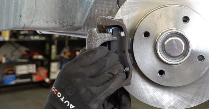 How to change Brake Pads on PEUGEOT 1007 (KM_) 2005 - free PDF and video manuals