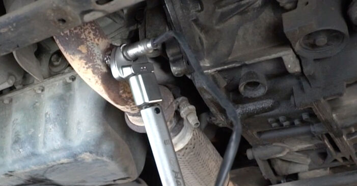 Changing of Lambda Sensor on Peugeot 407 Saloon 2004 won't be an issue if you follow this illustrated step-by-step guide