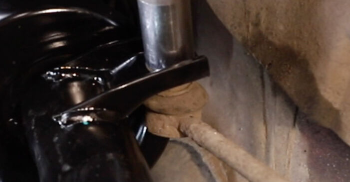 How to remove SEAT ALTEA 1.6 TDI 2008 Shock Absorber - online easy-to-follow instructions