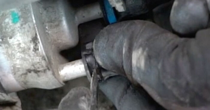 Wie schmierig ist es, selber zu reparieren: Kraftstofffilter beim Seat Toledo 3 2.0 TFSI 2004 wechseln – Downloaden Sie sich Bildanleitungen